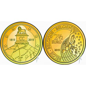 Belgique 2015 - 2.5 euro Bataille de Waterloo