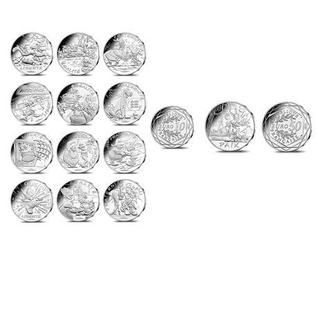 10€ et 50€ Astérix 2015 10€ et 50€ Astérix 2015